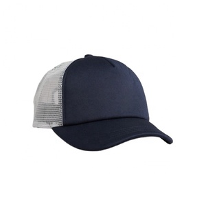 2024 venta al por mayor logotipo personalizado 5 paneles curva Snapback gorra de camionero jóvenes liso espuma malla gorra bordada ajustable Casual ciclismo - Product Image 4
