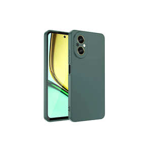 Funda Protectora de Silicona Líquida Estilo Ins Premium de Netzy para Realme 12 Lite - Edición Mara, Cubierta Trasera Antihuellas, Venta al por Menor - Product Image 1