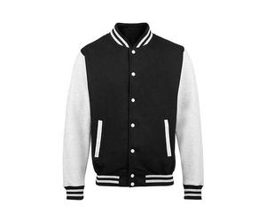 Chaquetas Varsity Letterman Lisas al por Mayor para Estudiantes Universitarios, Temporada de Invierno, Cuello con Cremallera Frontal, Servicio OEM, Venta al por Mayor - Product Image 2