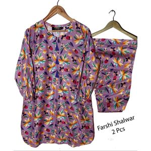 ผ้าเครปฟาร์ชิ ชัลวาร์ - Product Image 4