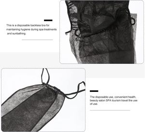 Strings jetables pour femmes Sauna Spa Sous-vêtements Non tissé pour le bronzage, l'épilation à la cire et les services de salon Confortable pour la peau - Product Image 6