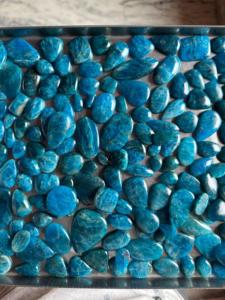 Cabujón de jaspe de apatita suelta de alta calidad de grado AAA, cristal de tierra Natural verde para curar, precio al por mayor - Product Image 2