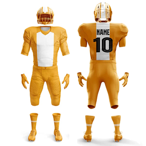 Personalizado Reversible Fútbol Americano Jersey Set Manga Corta Sublimación Uniformes Precio Al Por Mayor - Product Image 5