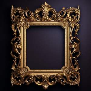 Marcos de espejo de madera de diseño con artesanía clásica hecha para dormitorios acogedores y baños modernos rústicos - Product Image 1