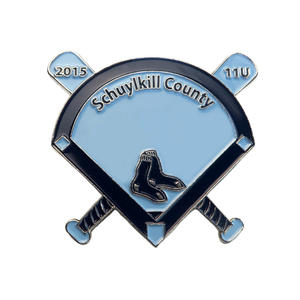 Épingles à chapeau de baseball en émail doux personnalisé - Product Image 1