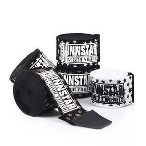 Venda de vendas elásticas de algodón transpirables OEM 2026 Innstar personalizadas de alta calidad, resistentes al agua y ecológicas, de 5 metros, para boxeo. - Product Image 2
