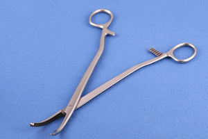 WERTHEIM 255mm Hysterectomy <b>Vaginal</b> <b>Clamps</b> and Compression Forceps by MayoMed Made in Pakistan Customized Logo - Product Image 3