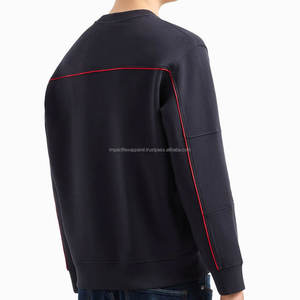 เสื้อสเวตเตอร์แบบสวมหัวคอกลมของผู้ชายเสื้อสวมหัวสำหรับฤดูหนาวออกแบบโลโก้ได้ตามที่ต้องการ - Product Image 3