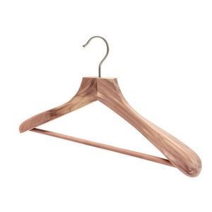 ไม้แขวนเสื้อโค้ทไม้ธรรมชาติพร้อมโลโก้เป็นมิตรต่อสิ่งแวดล้อม - Product Image 6