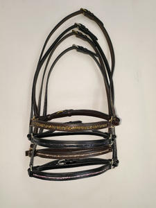 Muserolle en cuir équestre de qualité supérieure pour chevaux de toutes tailles - Product Image 2