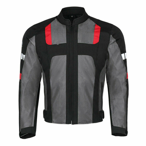 Chaqueta de moto textil Cordura negra impermeable para hombre, chaquetas impermeables personalizadas para motocicleta de la mejor calidad - Product Image 4