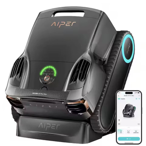 Best Deal AIPER X1 Pro Max Automatic Robotic <b>Pool</b> Vacuum Cleaner with FlexiPath 2.0 OmniSense+ 2.0 App Control Gray - Product Image 1