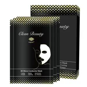 CLEAN BEAUTY 2023 Best Selling Produtos De Beleza 3D Micro Condutor Japão Cooling Face Mask