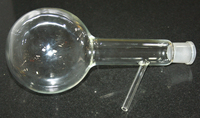 Appareil de distillation radical pour la recherche en laboratoire, en verre borosilicate 3.3, capacité 125 ml, personnalisable OEM, sépare deux liquides