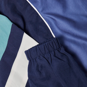 Chaqueta Cortavientos de Moda Urbana con Cuello Alto, Logotipo Personalizado, Chaqueta con Media Cremallera para Hombre, Chaquetas Negras Cortavientos - Product Image 3