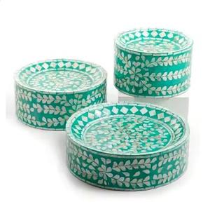 Élégant support de gâteau en nacre 100% multi-décoratif artisanat indien pour anniversaire fête de mariage outils de gâteau élégants - Product Image 4