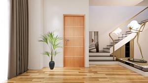 Film de contreplaqué de panneau de porte en mélamine directe d'usine Dewoo de haute qualité pour meubles de chambre à coucher prix raisonnable fabricant du Vietnam - Product Image 3