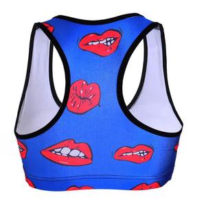 Soutien-gorge de sport pour femmes de meilleure qualité sans couture en polyester spandex pour le yoga et la salle de sport Caractéristiques de la taille supérieure - Product Image 5