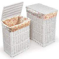 Panier de rangement en bambou et rotin du Vietnam, meilleure vente, artisanat à prix compétitif, vente en gros