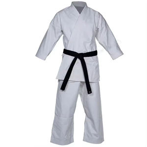 Meilleures ventes en gros Uniforme de karaté Hommes Femmes Combinaisons d'arts martiaux professionnelles Unisexe Combinaison de combat en coton avec logo personnalisé - Product Image 3