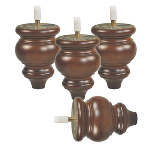 ขาโซฟาไม้ขาโซฟาไม้แข็งทนทานสำหรับเปลี่ยนเฟอร์นิเจอร์ในบ้านดีไซน์โซฟาขาโซฟาไม้เฟอร์นิเจอร์ตามสั่ง - Product Image 1