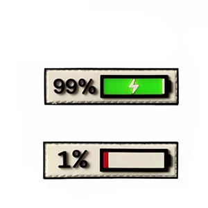 Patchs en caoutchouc tissés 3D en relief personnalisés en gros avec design client, forme et taille personnalisées pour les vêtements - Product Image 5