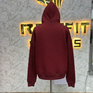Sweat à capuche unisexe en molleton 100 % coton, respirant et écologique, conçu sur mesure par un fabricant professionnel, idéal pour l'hiver - Product Image 2