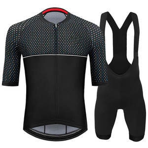 Ropa de ciclismo personalizada Conjunto de traje de Jersey de ciclismo con impresión por sublimación ligera Uniformes de ciclismo transpirables - Product Image 6