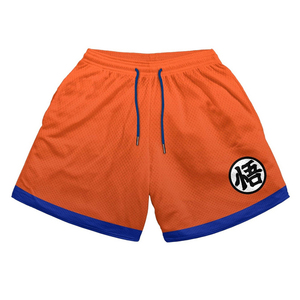 Pantalones cortos para correr para entrenamiento en el gimnasio con estampado 3D para hombre, pantalones cortos atléticos transpirables de secado rápido con logotipo, bolsillos laterales informales de verano - Product Image 3