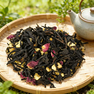 Hot-selling H-010 Yunding Lychee Zwarte Thee Afvalthee Gewichtsverlies Gezondheid Losse Bladthee Eerste Kwaliteit Aanpasbaar - Product Image 2