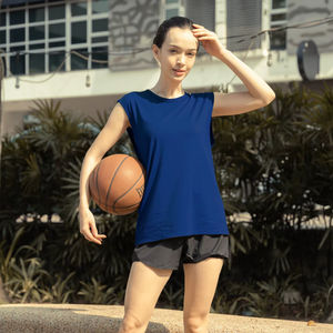 เสื้อกล้ามอเนกประสงค์ Ultifresh Sporty Performance สำหรับทุกเพศ ผลิตจากโพลีเอสเตอร์ 100% ระบายอากาศได้ดี ซึมซับเหงื่อ แห้งเร็ว ด้วยเทคโนโลยี 3D แบบถัก ODM ไซส์ XL - Product Image 1