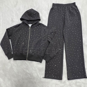 Wholesale Women's Lightweight Casual Winter cotton Tracksuit Full Sleeve Polyester Cotton Quick Dry Breathable - Product Image 1