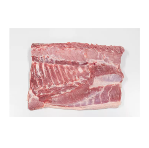 Fournisseur en gros de peau de porc congelée sur les parties centrales sans os, 1 kg-2 kg/paquet, découpée à la main, fumée, prix compétitif, exportations en vrac - Product Image 1