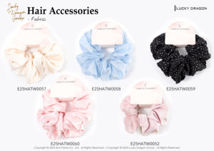 Vente en gros de chouchous de grande taille de qualité supérieure, élastiques pour cheveux épais et lourds, logo personnalisé OEM - Product Image 2