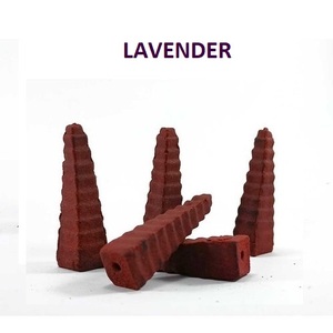 Cônes d'encens à reflux en Pyramide de lavande naturelle, approvisionnement en gros de la meilleure marque (rouge) - Product Image 1