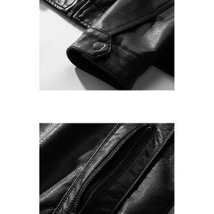 Men Leather <b>Jacket</b> Plus Size Casual Wear Genuine Fashion Leather <b>Jacket</b> Made In Pakistan - Product Image 6