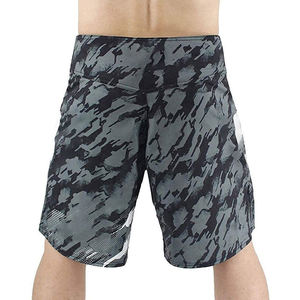 Pantalones cortos MMA informales de diseño de servicio OEM para hombre, cintura elástica 100% Spandex \ poliéster, ropa de gimnasio al por mayor, equipo de lucha de bolsillo, pedido hecho - Product Image 6