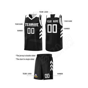 Uniforme de basket-ball de qualité supérieure en gros uniforme de basket-ball de fabricant pas cher vêtements de sport en gros Bsci - Product Image 4