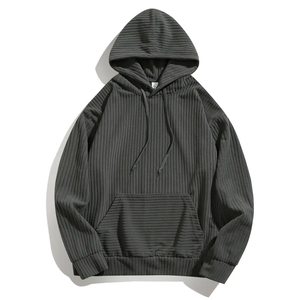 เสื้อฮู้ดดี้ผู้ชาย Men Core Velvet แบรนด์ Pearson OBM สไตล์เรโทร แฟชั่นลำลอง สำหรับใส่ในฤดูใบไม้ผลิและฤดูใบไม้ร่วง ปี 2026 - Product Image 1