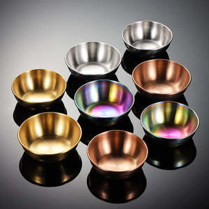 Bol de service élégant en métal pour table de restaurant d'hôtel avec finition de qualité supérieure - Product Image 3