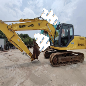 Excavadora de Orugas Usada de Alta Calidad, Sumitomo Sh200-5, 20 Toneladas, Excavadora Hidráulica de Segunda Mano Sh120 en Venta - Product Image 6