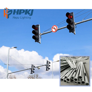Poste de Señalización de Tráfico Galvanizado de Acero <span class=keywords><strong>para</strong></span> Exteriores con Cámara CCTV, Monitor y Luz LED <span class=keywords><strong>para</strong></span> Carreteras, Jardines y Uso en Calles - Product Image 2