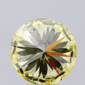 Diamante Cultivado en Laboratorio de 6.03 Quilates, Amarillo Intenso, Corte Ideal, Pulido Excelente, CVD, Redondo, Suelto, con Certificado IGI - Product Image 3