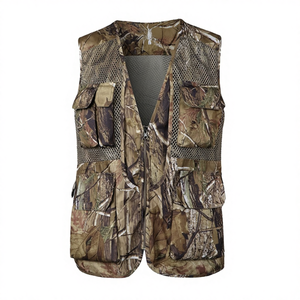 Nouveau design, gilet de chasse respirant à motif uni, été 2025, dernière collection, faible MOQ, fabriqué au Pakistan - Product Image 1