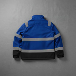 เสื้อแจ็คเก็ตทำงานฤดูหนาวแบบกันน้ำสะท้อนแสงสำหรับงานรักษาความปลอดภัยและก่อสร้าง  OEM/ODM - Product Image 6