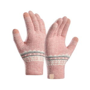 Best Selling Customized Logo Design <b>Knitted</b> Hand <b>Gloves</b> New Stock Premium Woolen & Cashmere Mittens For Winter From BD - Product Image 5