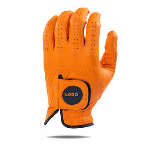 Guantes de golf de cuero de piel de oveja Cabretta para todo clima para hombres personalizados de primera calidad para golfistas diestros disponibles en varios tamaños - Product Image 5