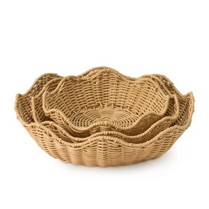<b>Wicker</b> <b>Storage</b> <b>Baskets</b> Set of 3 Handmade <b>Storage</b> <b>Basket</b> Wholesale eco-friendly Made in Viet Nam - Product Image 2