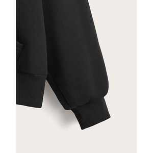 เสื้อมีฮู้ดผ้าฟลีซปักลายสำหรับทั้งชายและหญิงผ้ากันลมเป็นมิตรกับสิ่งแวดล้อมผ้าซิปมีฮู้ดสไตล์ฮิปฮอปสำหรับฤดูหนาวขายส่ง - Product Image 5