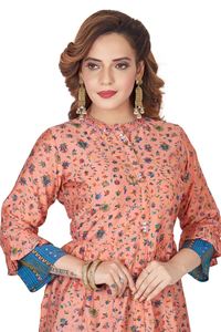 Ropa de moda para mujer elegante de la mejor calidad conjunto de viscosa Kurta para uso diario disponible a precios al por mayor - Product Image 4